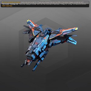 starship spacecraft model