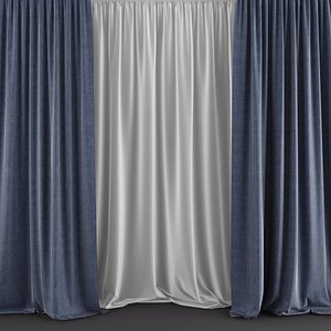 curtains 3d max