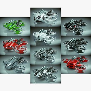 3D T Copter Bike 10 in 1 Collection