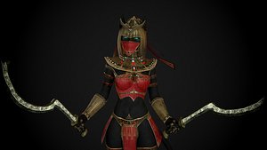 Sekhmet - Game Ready Low-poly 3D model