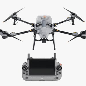 Dji T70S With RC Plus2 Remote 3D