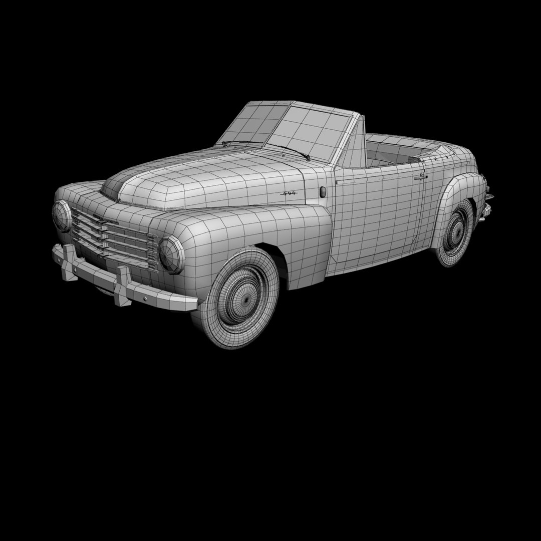 3D Volvo PV445 Convertible - TurboSquid 1730655