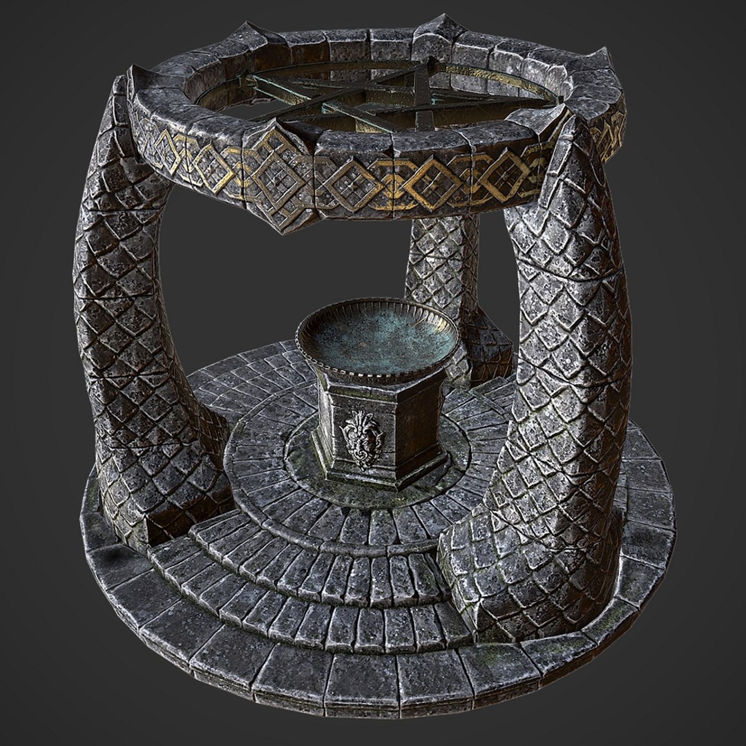 Shrine 3d Obj