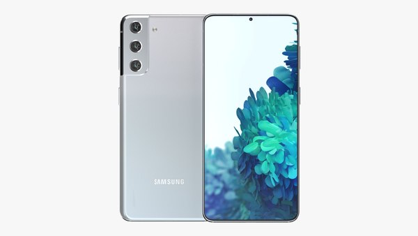 3d Samsung Galaxy S21 Silver Model Turbosquid
