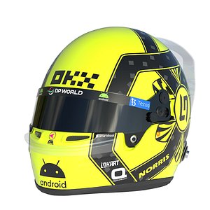 F1 Lando Norris Helmet 2023