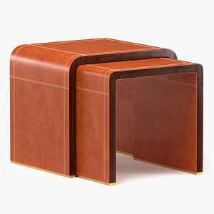 3D Ralph Lauren Dalton Nesting End Tables model