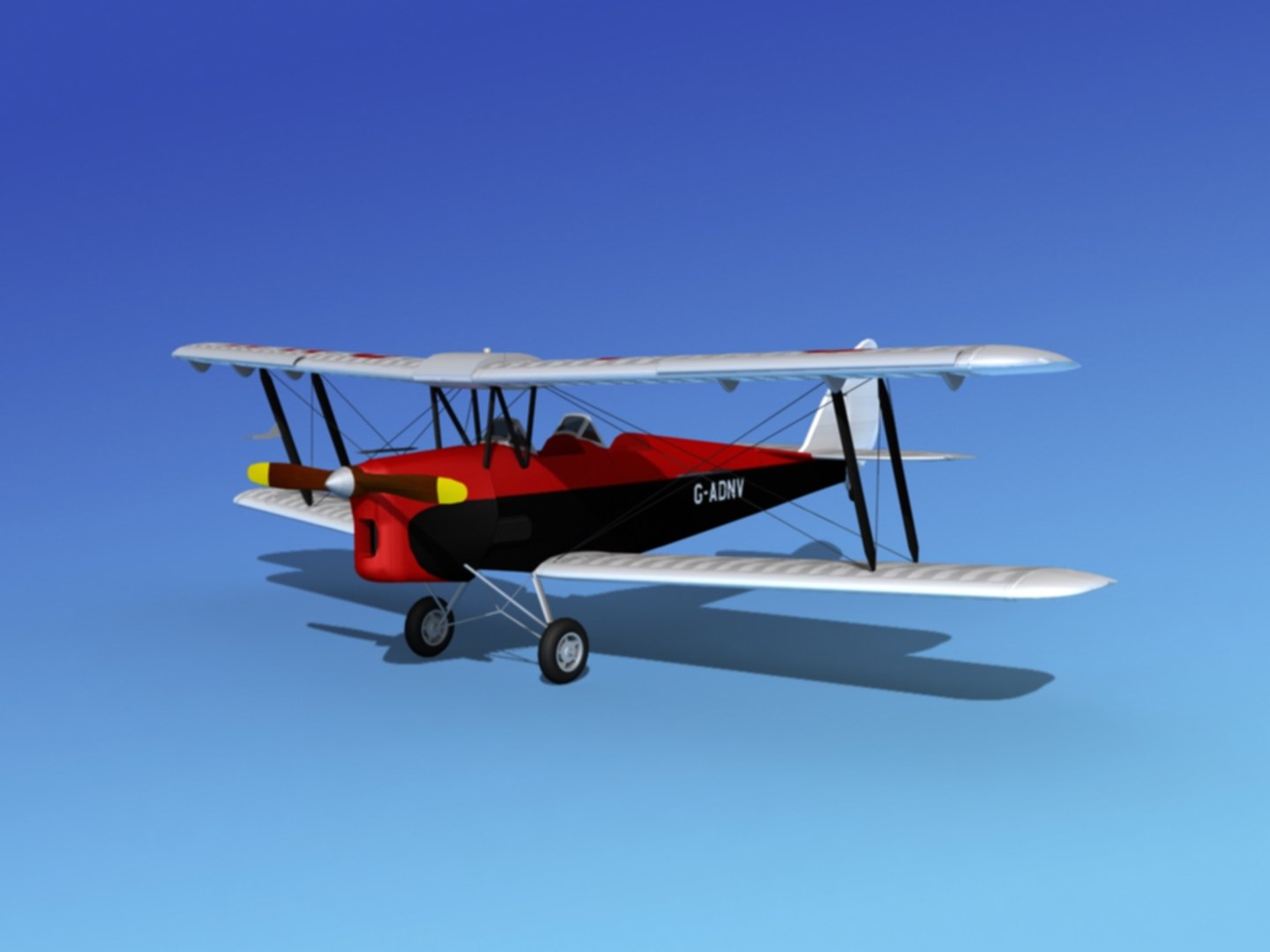 Tiger Moth 3d Max