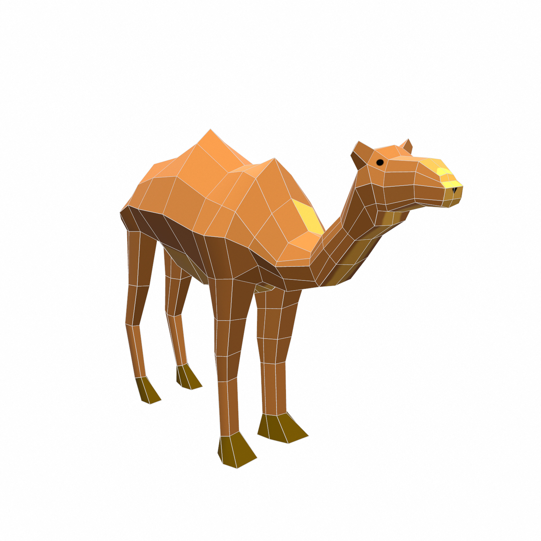 Camel 3D model - TurboSquid 1553868