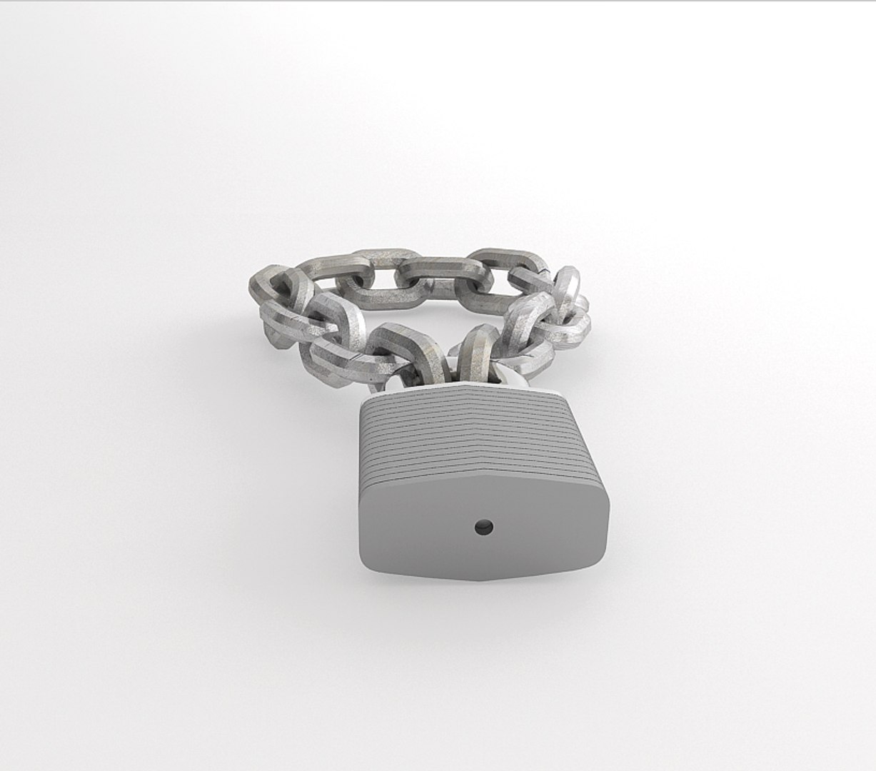 3d Model Of Chain Cadenas