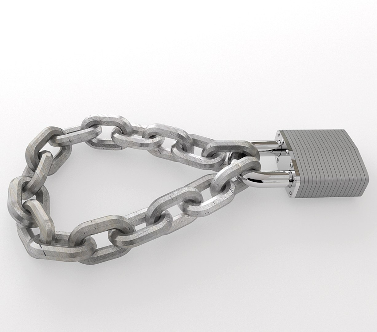 3d Model Of Chain Cadenas