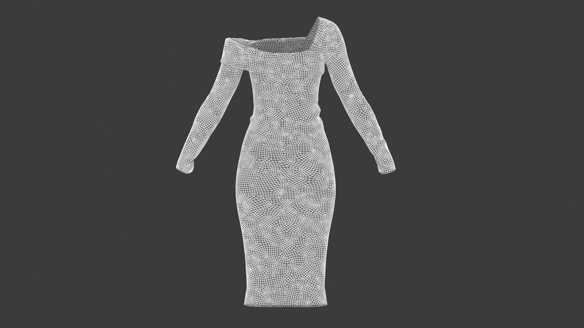 3D Woman Dress 05 Generic Model - TurboSquid 2145877