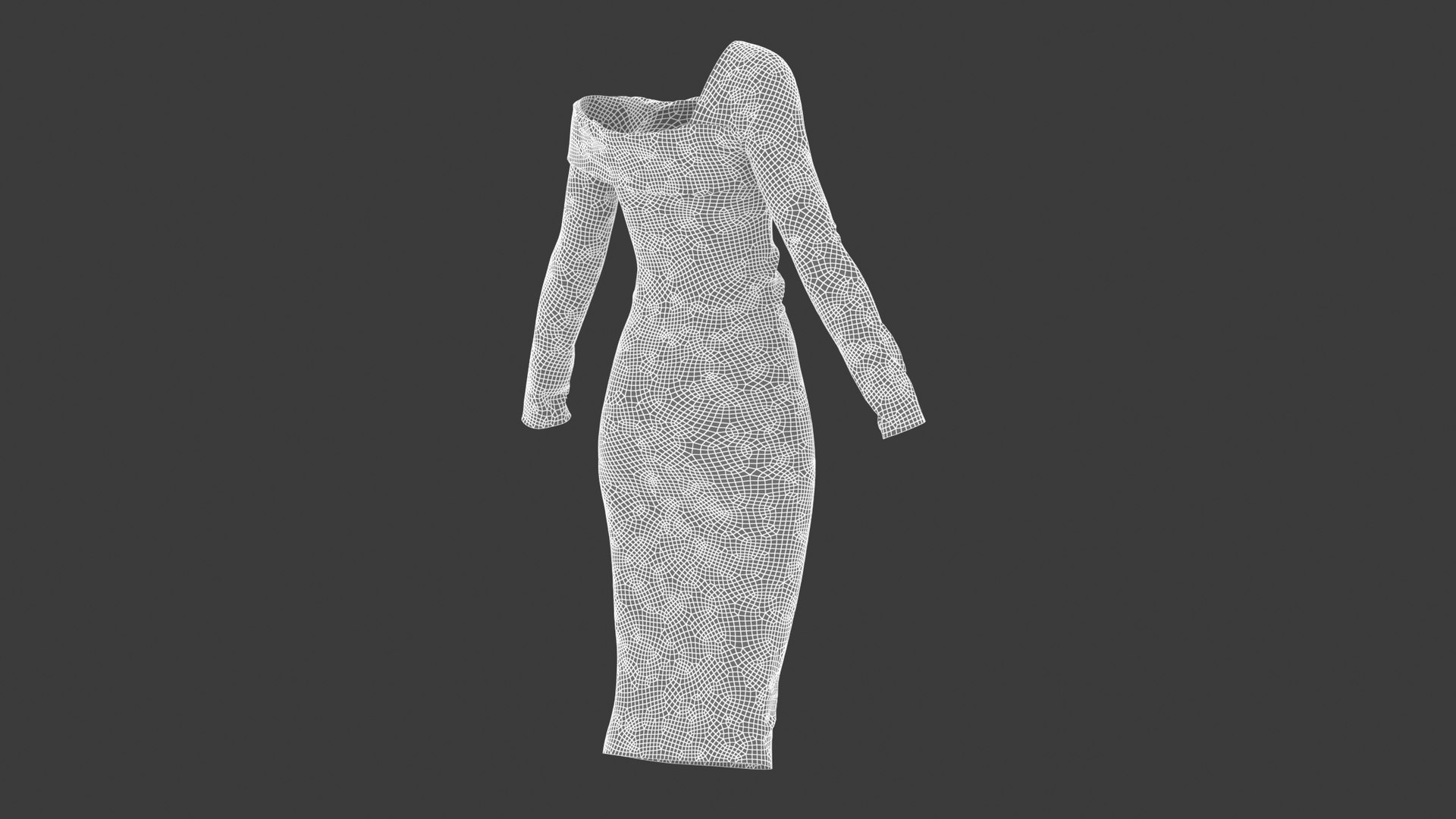 3D Woman Dress 05 Generic Model - TurboSquid 2145877