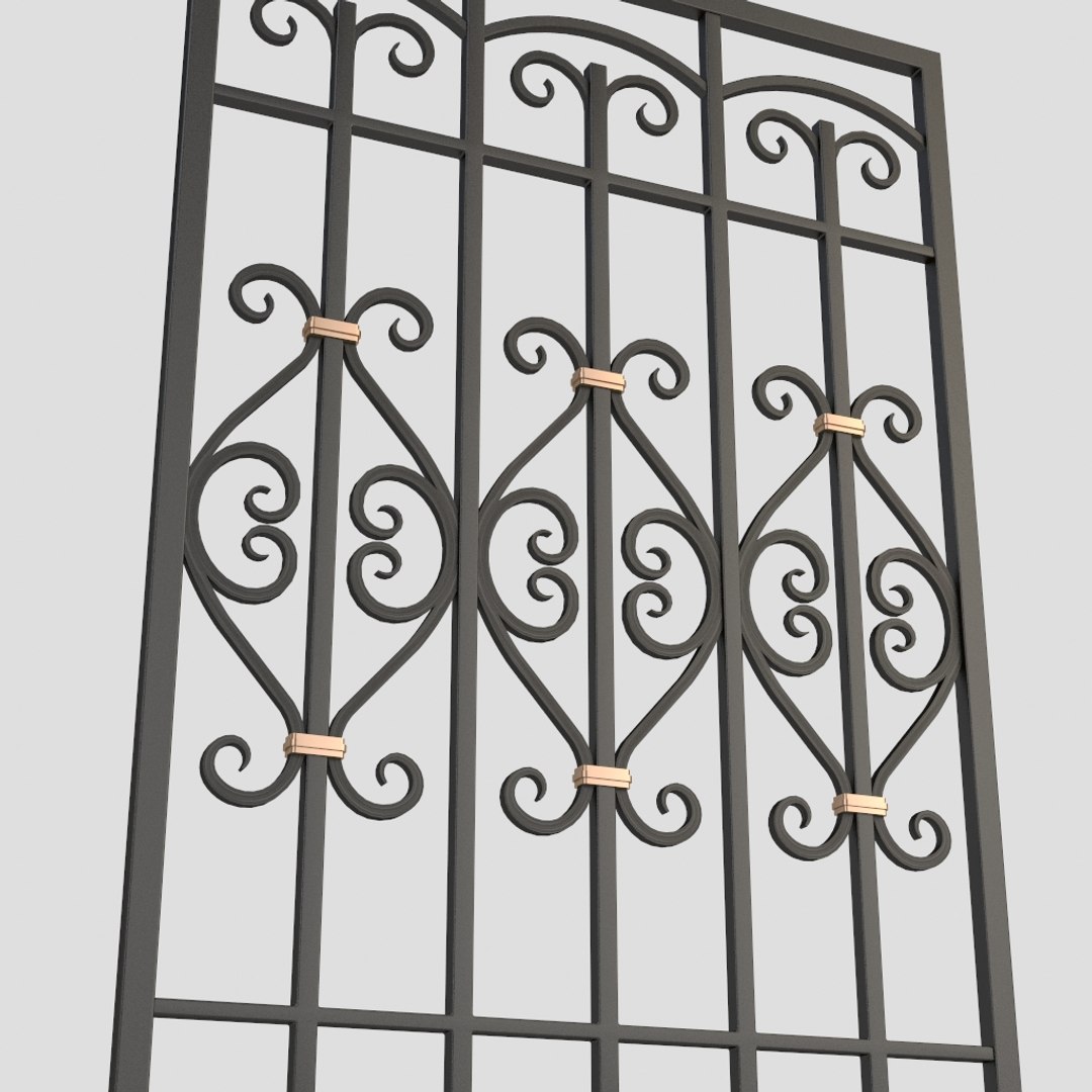 Windows Bars 3d Model