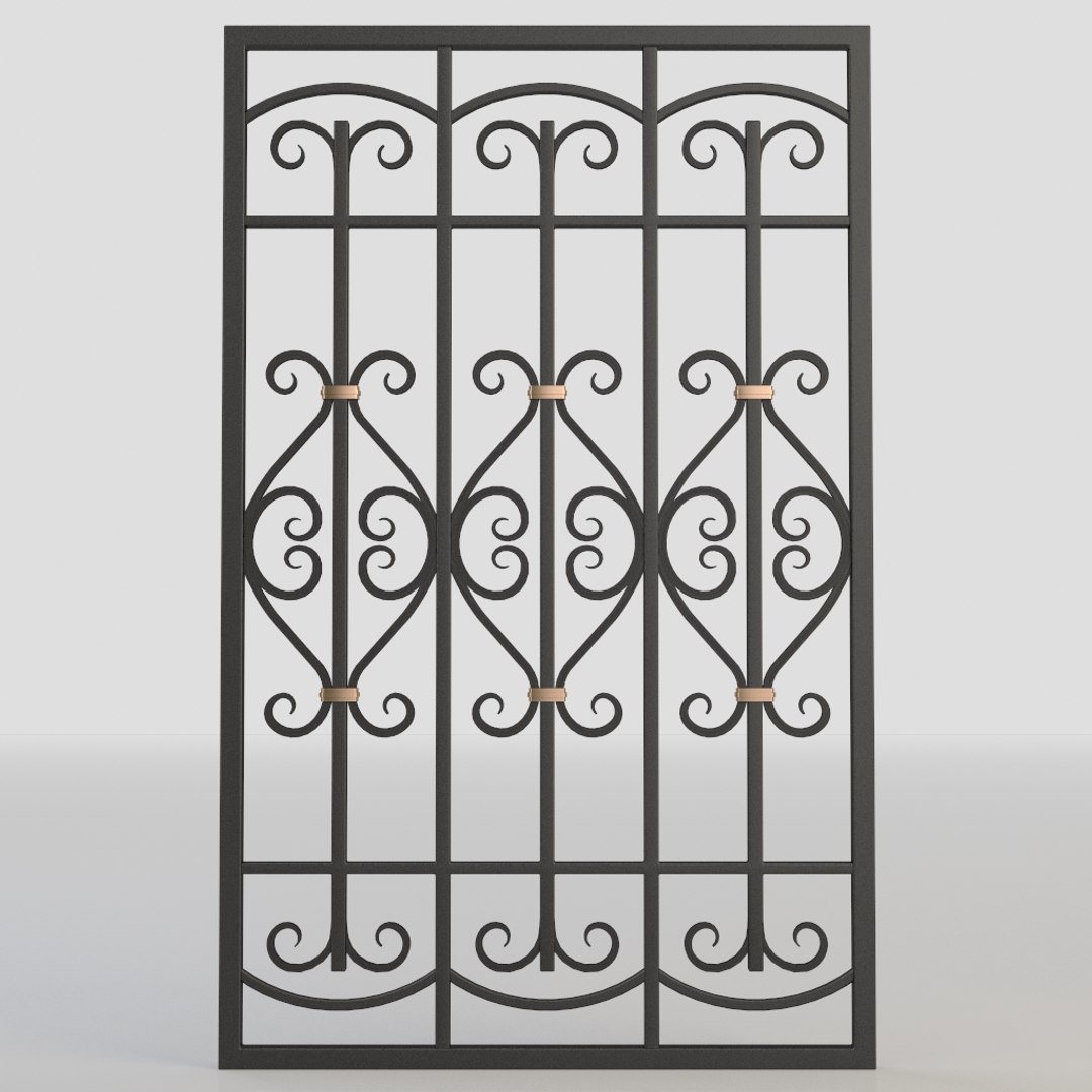 Windows Bars 3d Model