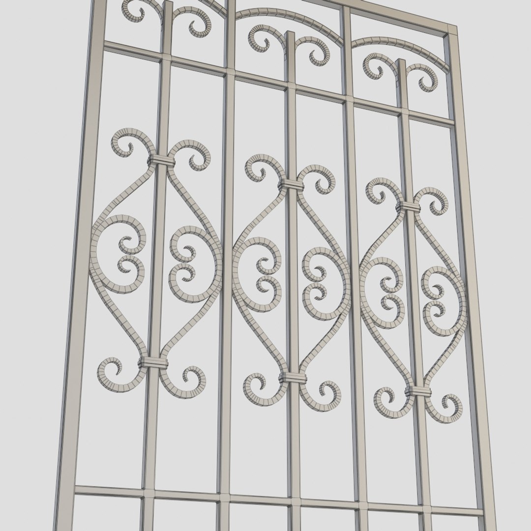 Windows Bars 3d Model