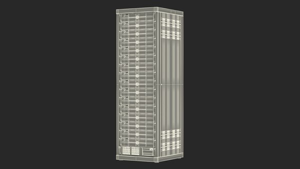 데이터 센터 서버 랙 3D 모델 - TurboSquid 2262265
