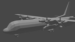 3D Cargo Plane