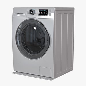 Washing Machine with an Anti-Vibration Pad