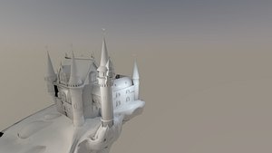 castle 3d blend