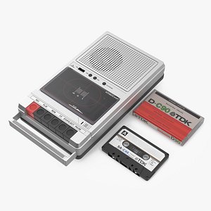 QFX RETRO 39 Shoebox Recorder with TDK Tape and Box Set