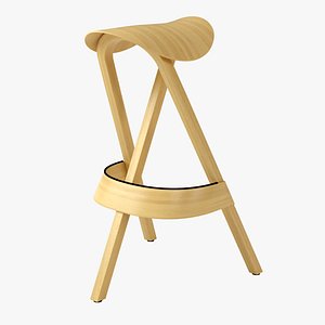 3d model thonet 404h stool