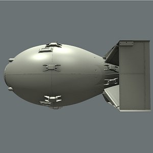 3d model atomic bomb