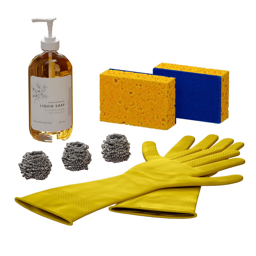 3D Dishwashing set Sponge and Gloves model https://p.turbosquid.com/ts-thumb/mp/TOLysM/0B/c0001/jpg/1668968971/1920x1080/fit_q87/e17feb421e2926d212c399458219ceb5f351146d/c0001.jpg