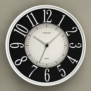3d model analog wall clock