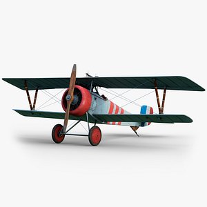 Nieuport 17 GameReady LODs