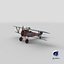Nieuport 17 GameReady LODs 3D