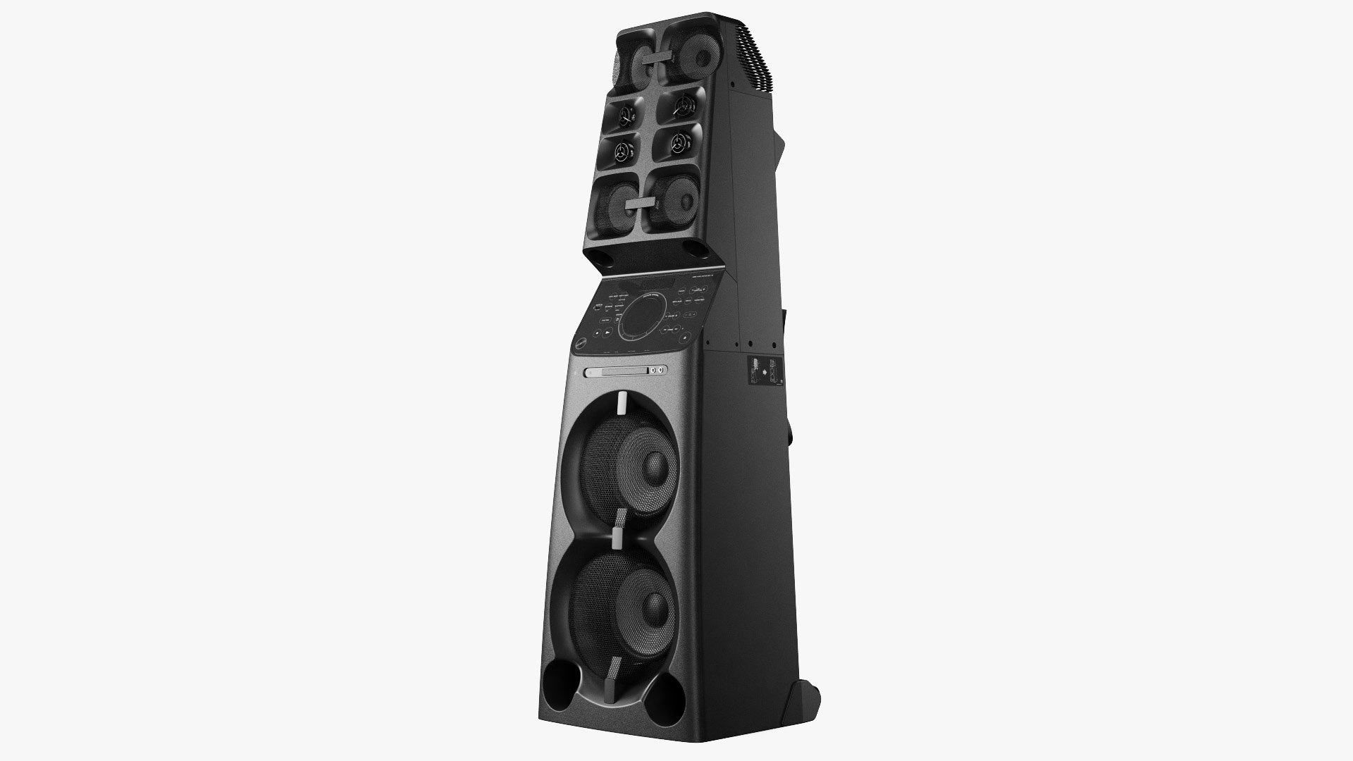 All in One High Power Audio System 3D model preview
