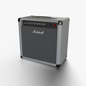 3D model Guitar Amp Marshall-export