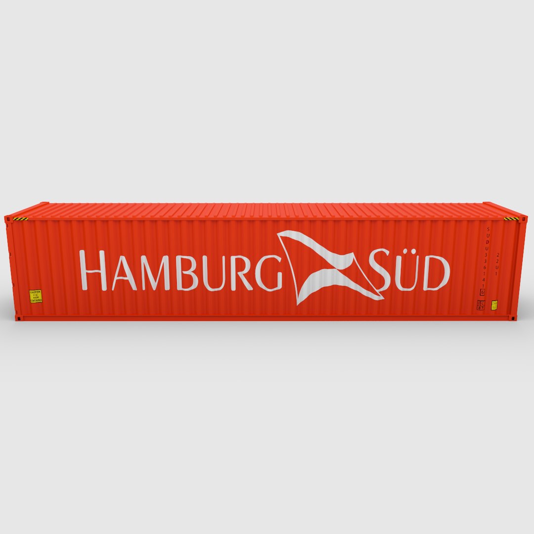 Max Hamburg Sud Shipping Container