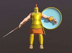 3d Spartan Model