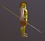 3d spartanisches Modell