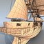 3d sail steam frigate