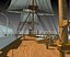 3d sail steam frigate