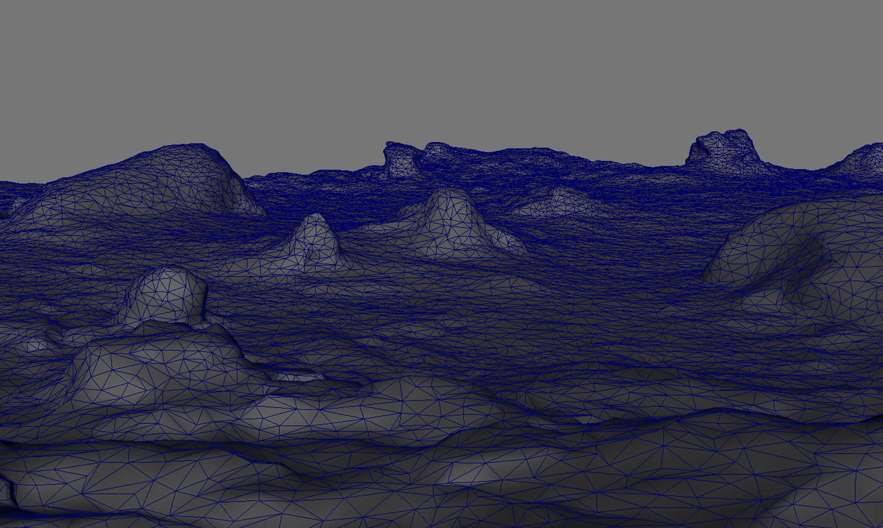 3d Model Of Forest Ground