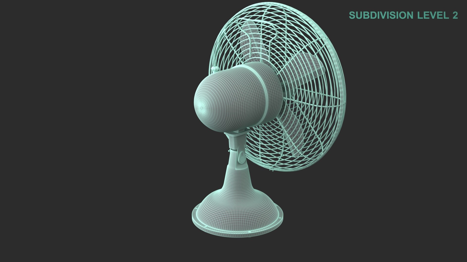 Retro Fan Model - TurboSquid 1969126