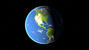 Earth 3d max corona rander 3D model