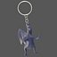 3D Dragon v2 Keychain model