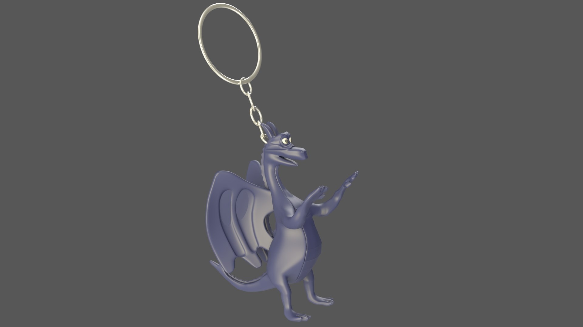 3D Dragon V2 Keychain Model - TurboSquid 2391298