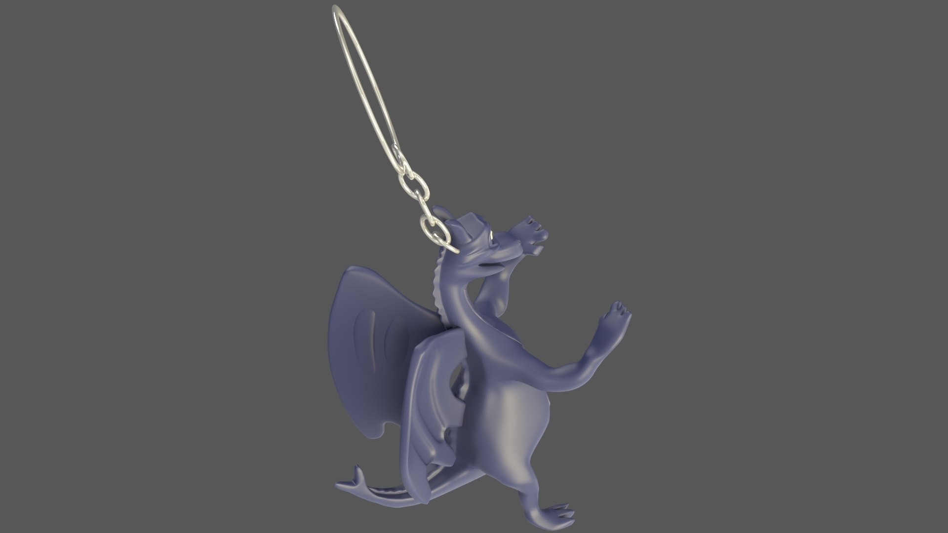 3D Dragon V2 Keychain Model - TurboSquid 2391298