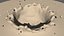 Droplet water splash