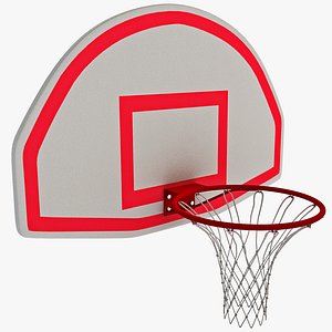 Basketball Hoop With Curved Backboard