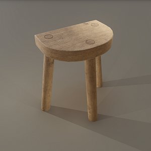 3D legged stool 3