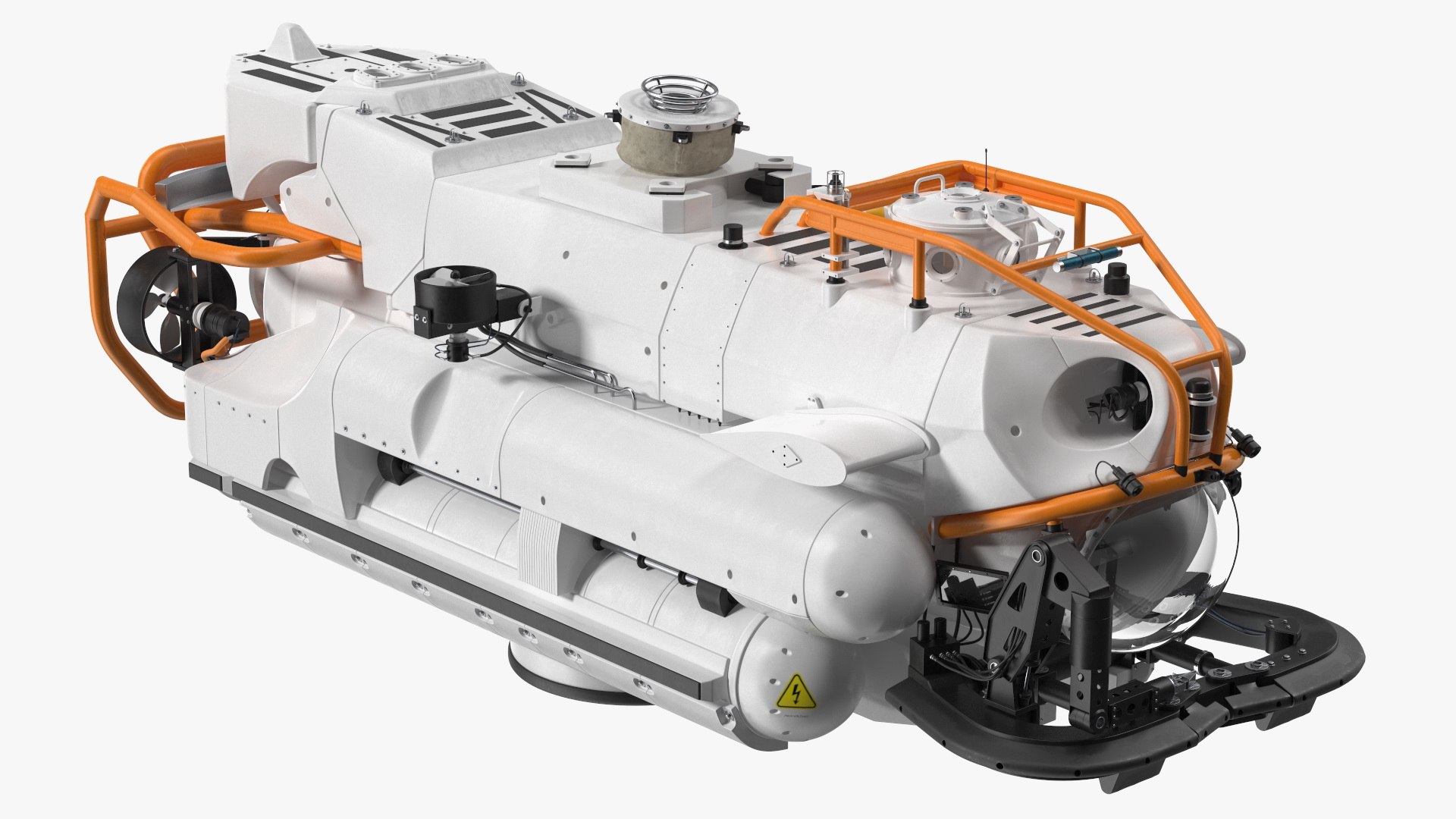 Submarine Rescue Vehicle 3D model preview