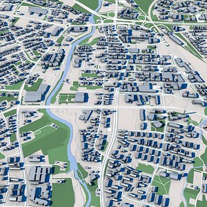 3D Seinajoki City Finland