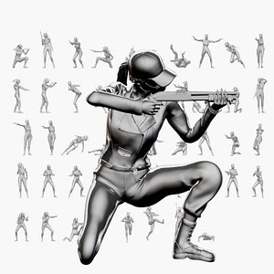 Criminal Woman Set04 model