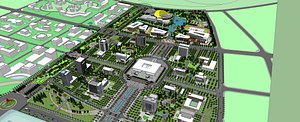 architectural sketchup renders model